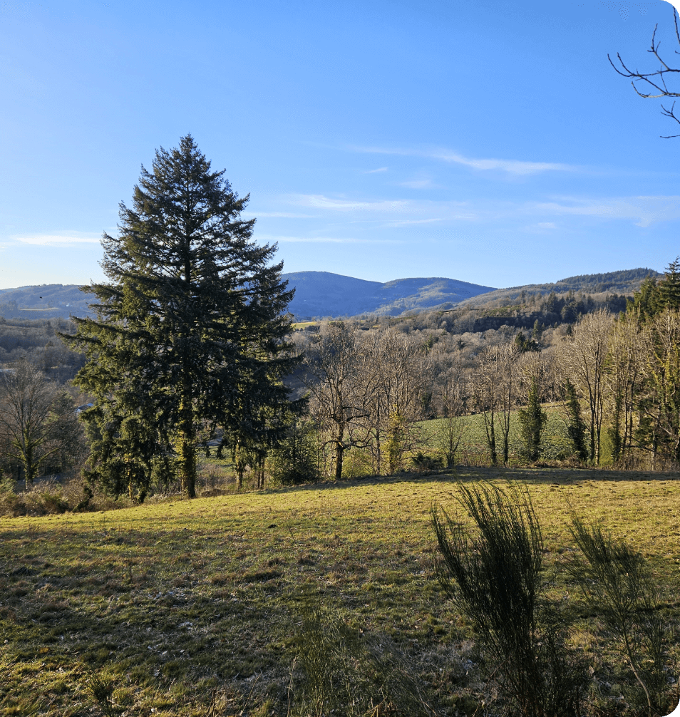 Parc naturel Régional du Haut-Languedoc et ses collines boisées