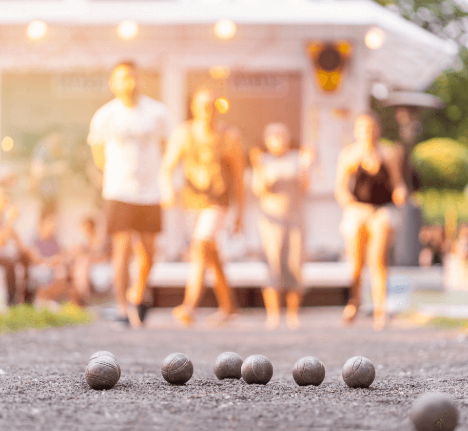 Concours de boules organisés au camping des Cèpes à la Salvetat-sur-Agout