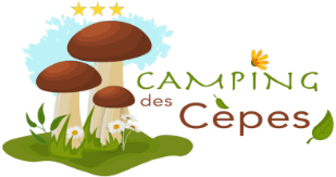 Logo of the Cèpes campsite at Salvetat-sur-Agout