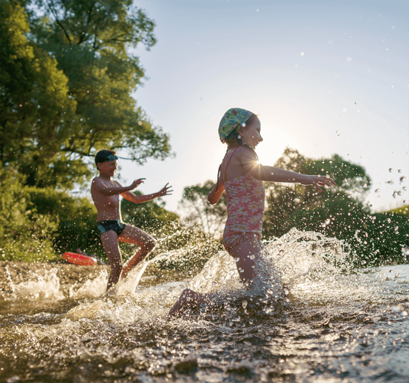 Activité Paddle, proposé par le camping des Cèpes à la Salvetat-sur-Agout