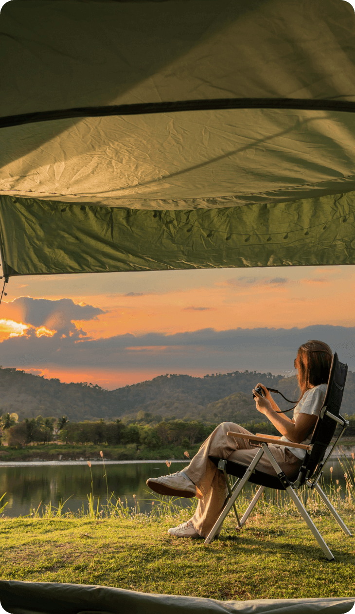 Emplacement camping niché au cœur de la nature du Haut-Languedoc