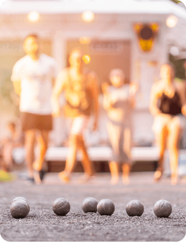 Concours de pétanque