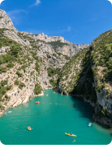 Activité canoë dans le Haut-Languedoc