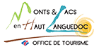 Monts et Lacs tourism logo in Haut-Languedoc
