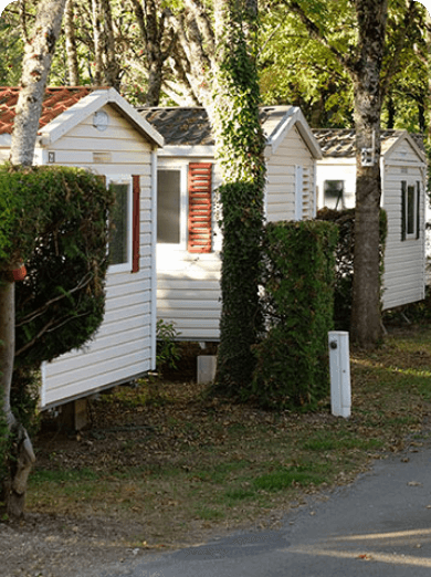 Location de mobil-homes au camping des Cèpes à la Salvetat-sur-Agout